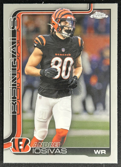 Andrei Iosivas 2025 Topps Chrome Bengals Default Title