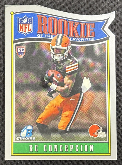 KC Concepcion 2026 Bowman Chrome ROY Favorites Browns