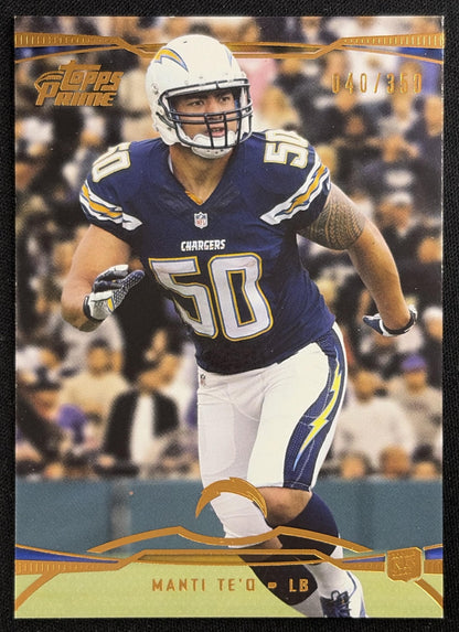 Manti Te o 2013 Topps Prime Copper /350 Chargers