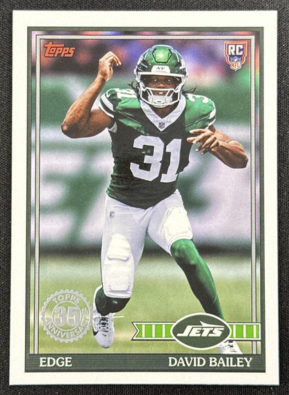 David Bailey 2026 Topps Flagship 1991 Rookie Jets