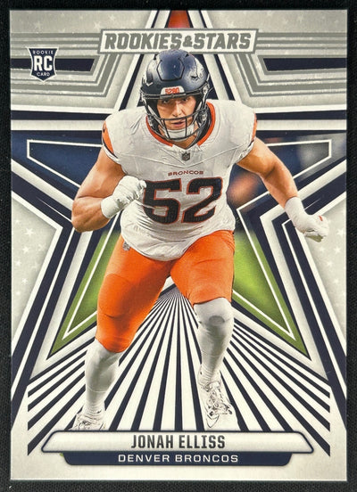 Jonah Elliss 2024 Panini Rookies & Stars Broncos Sports Trading Cards