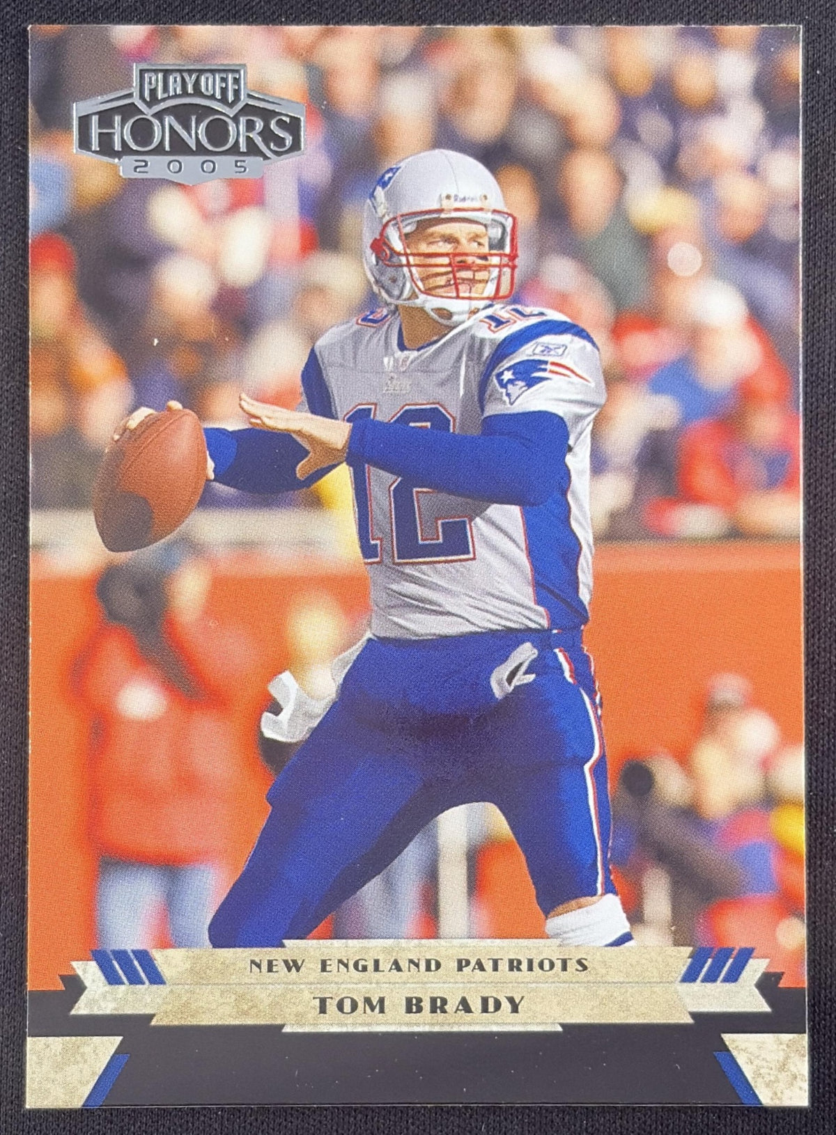 Tom Brady 2005 Playoff Honors Patriots