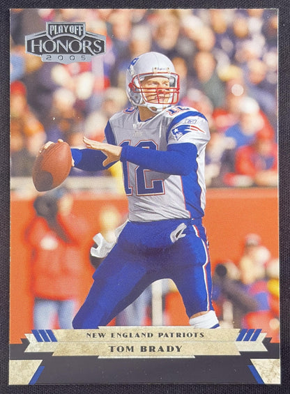 Tom Brady 2005 Playoff Honors Patriots