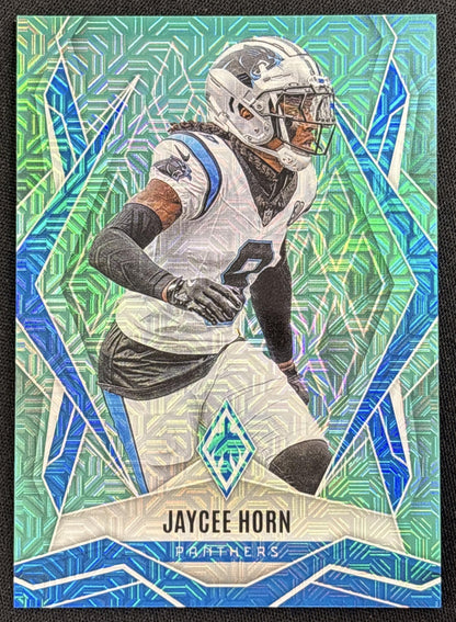 Jaycee Horn 2025 Panini Phoenix Teal Mojo Prizm /50 Panthers