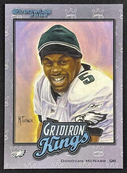 Donovan McNabb 2002 Donruss Gridiron Kings /2000 Eagles