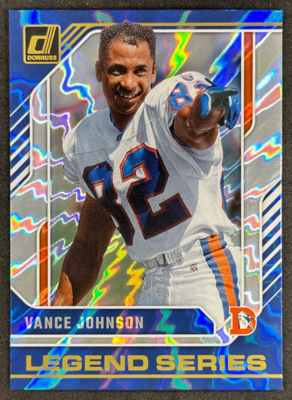 Vance Johnson 2024 Donruss The Legends Series Broncos Sports Trading Card
