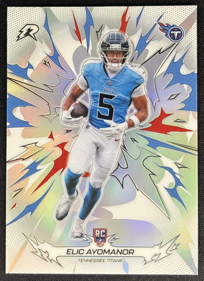 Elic Ayomanor 2025 Topps Resurgence Refractor Titans