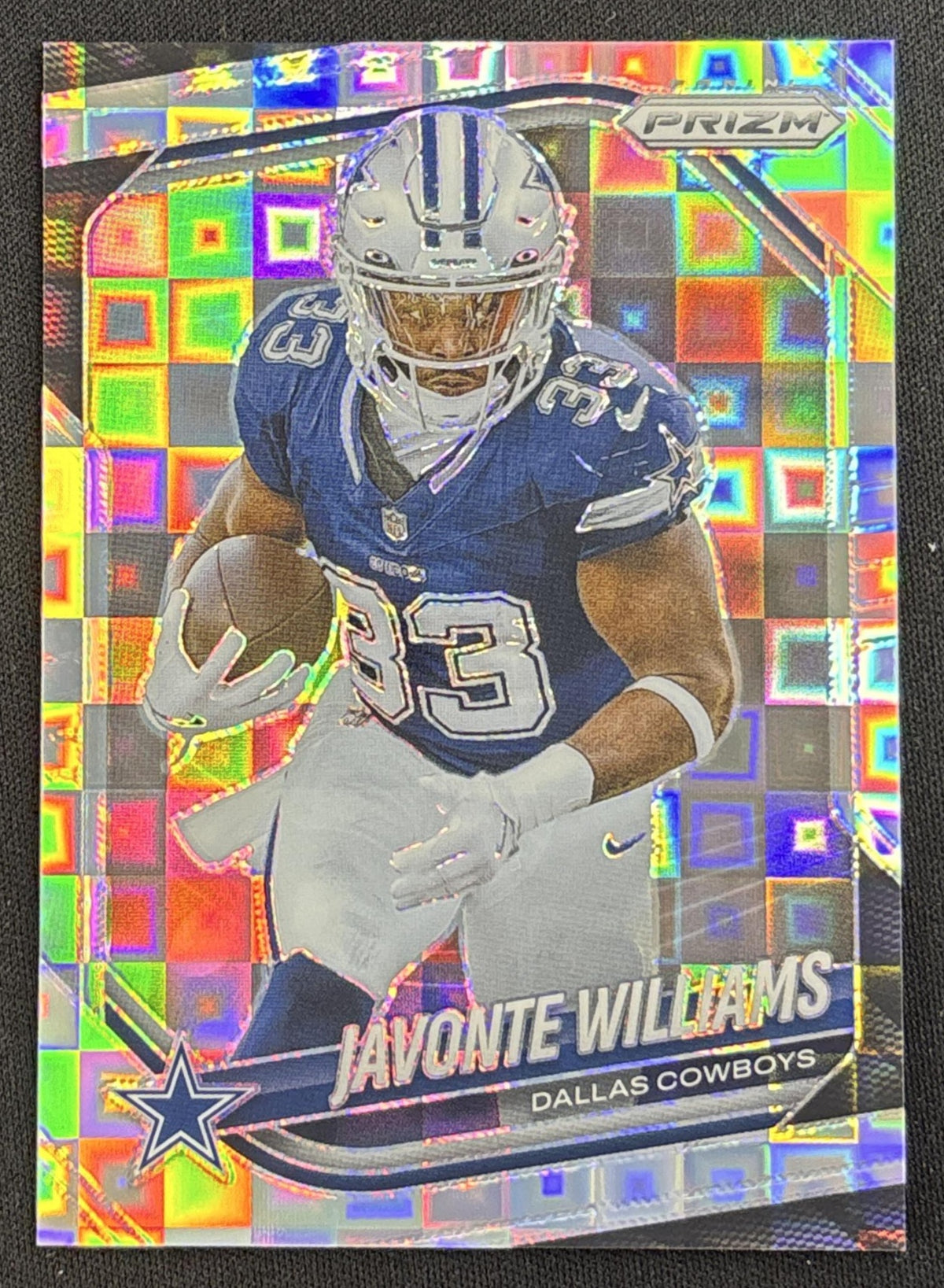 Javonte Williams 2025 Panini Prizm Pandora /400 Cowboys