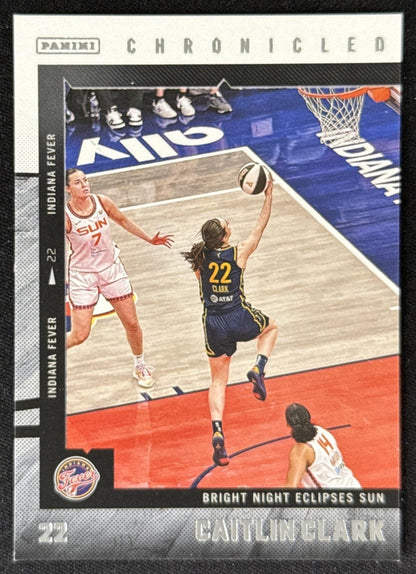 Caitlin Clark 2025 Panini Chronicled WNBA Fever 27 Sports Trading Card