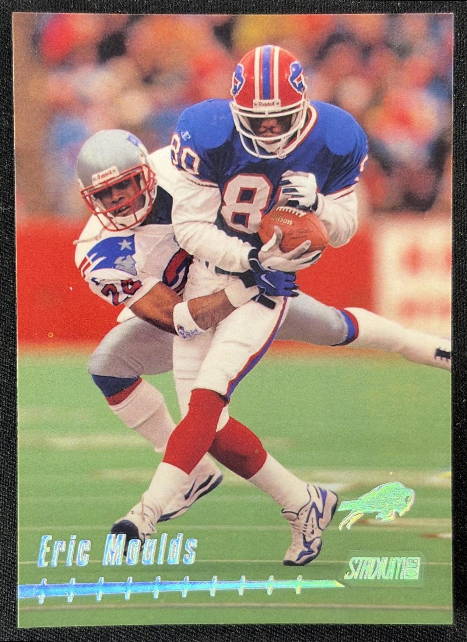 Eric Moulds 1999 Topps Stadium Club Bills