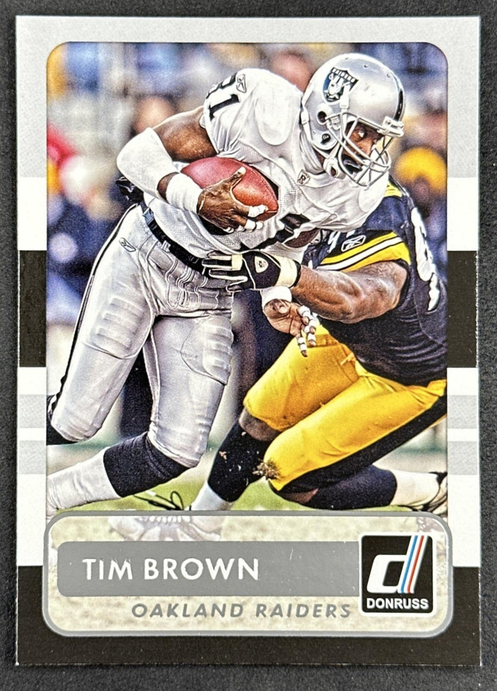 Tim Brown 2015 Panini Donruss Raiders Oakland Raiders Sports Trading Card