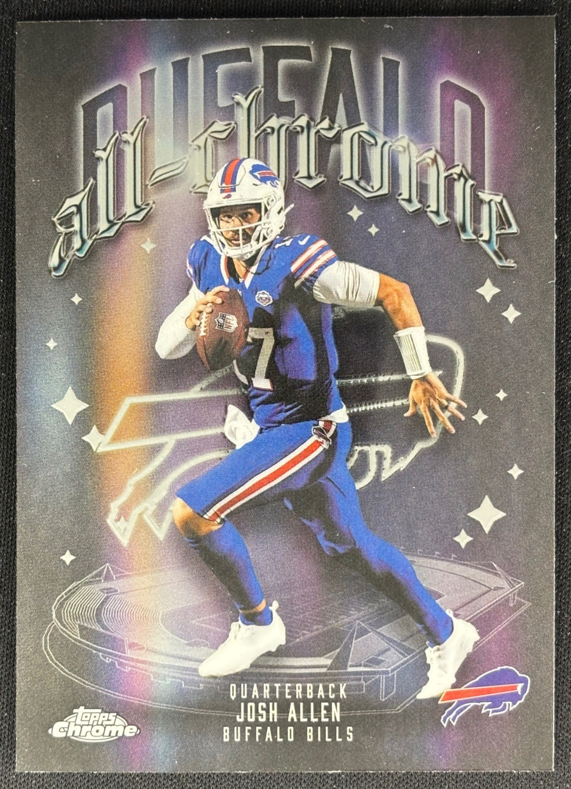 Josh Allen 2025 Chrome All Team Bills Sports Trading Cards