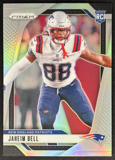 Jaheim Bell 2024 Prizm Silver Patriots Sports Trading Card