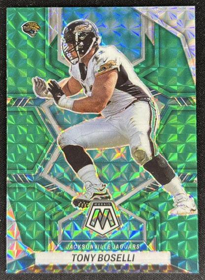 Tony Boselli 2022 Panini Mosaic Green Jaguars Default Title Sports Trading Card