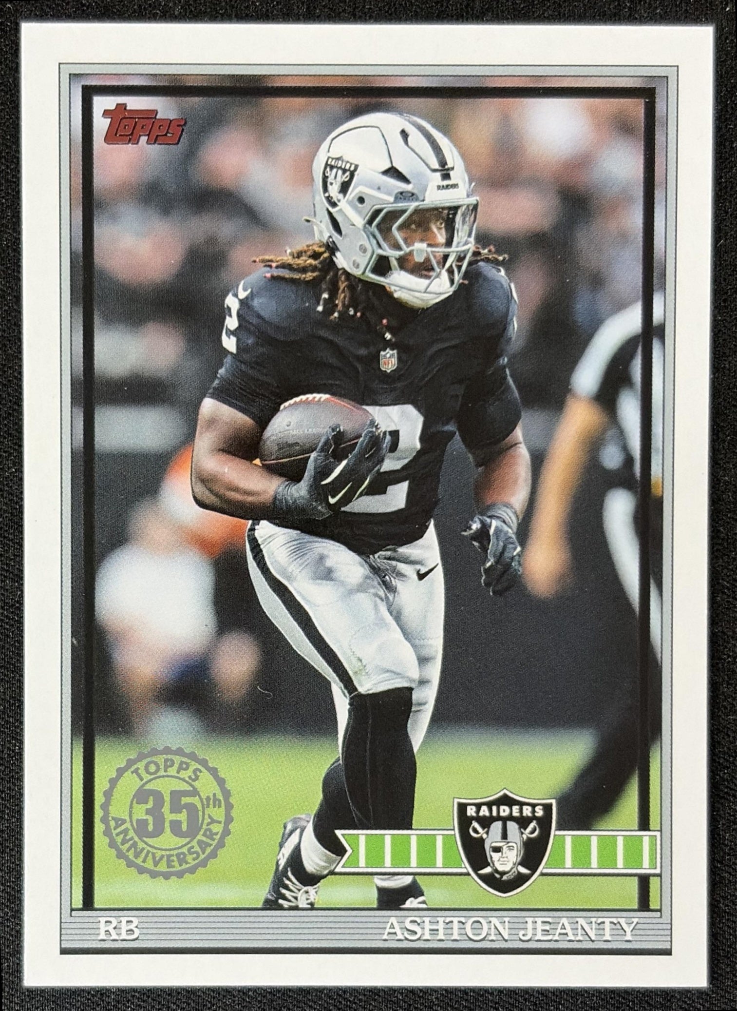 Ashton Jeanty 2026 Topps 1991 Raiders front