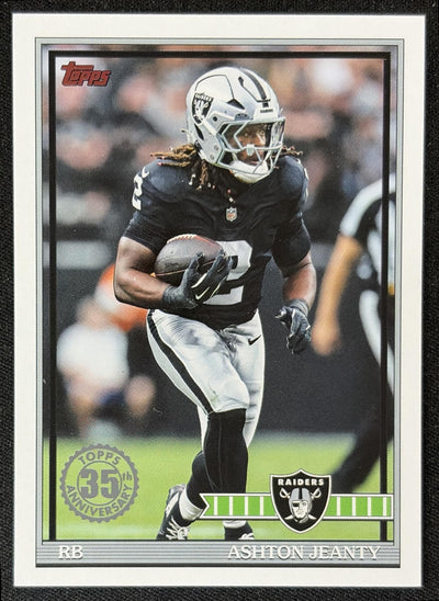 Ashton Jeanty 2026 Topps Flagship 1991 Raiders Football