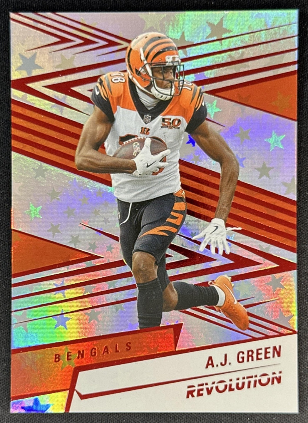 A.J. Green 2025 Panini Revolution Red Astro Bengals