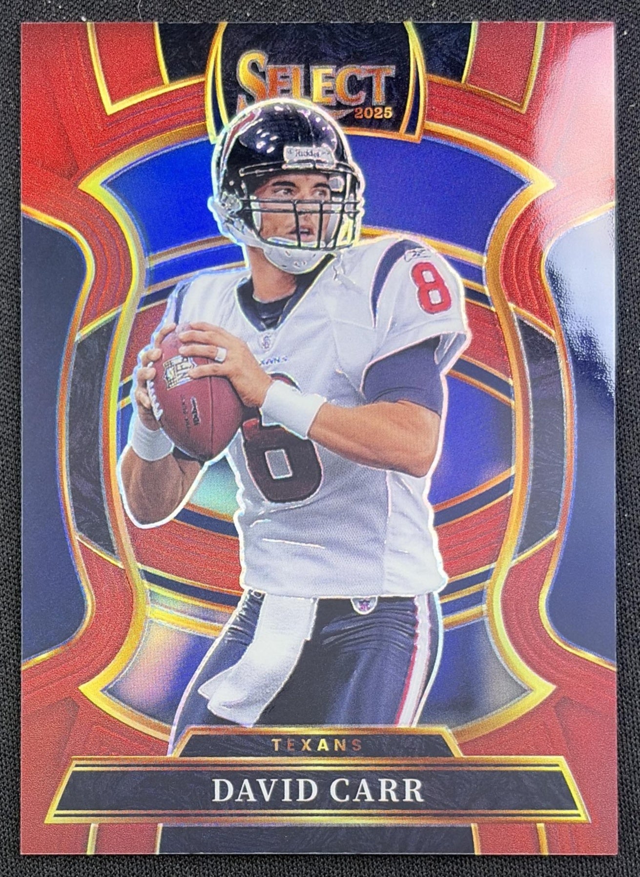 David Carr 2025 Panini Select Concourse Maroon Prizm /149 Texans