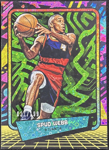 Spud Webb 2026 Panini 90s Pop Culture Lime Green /199