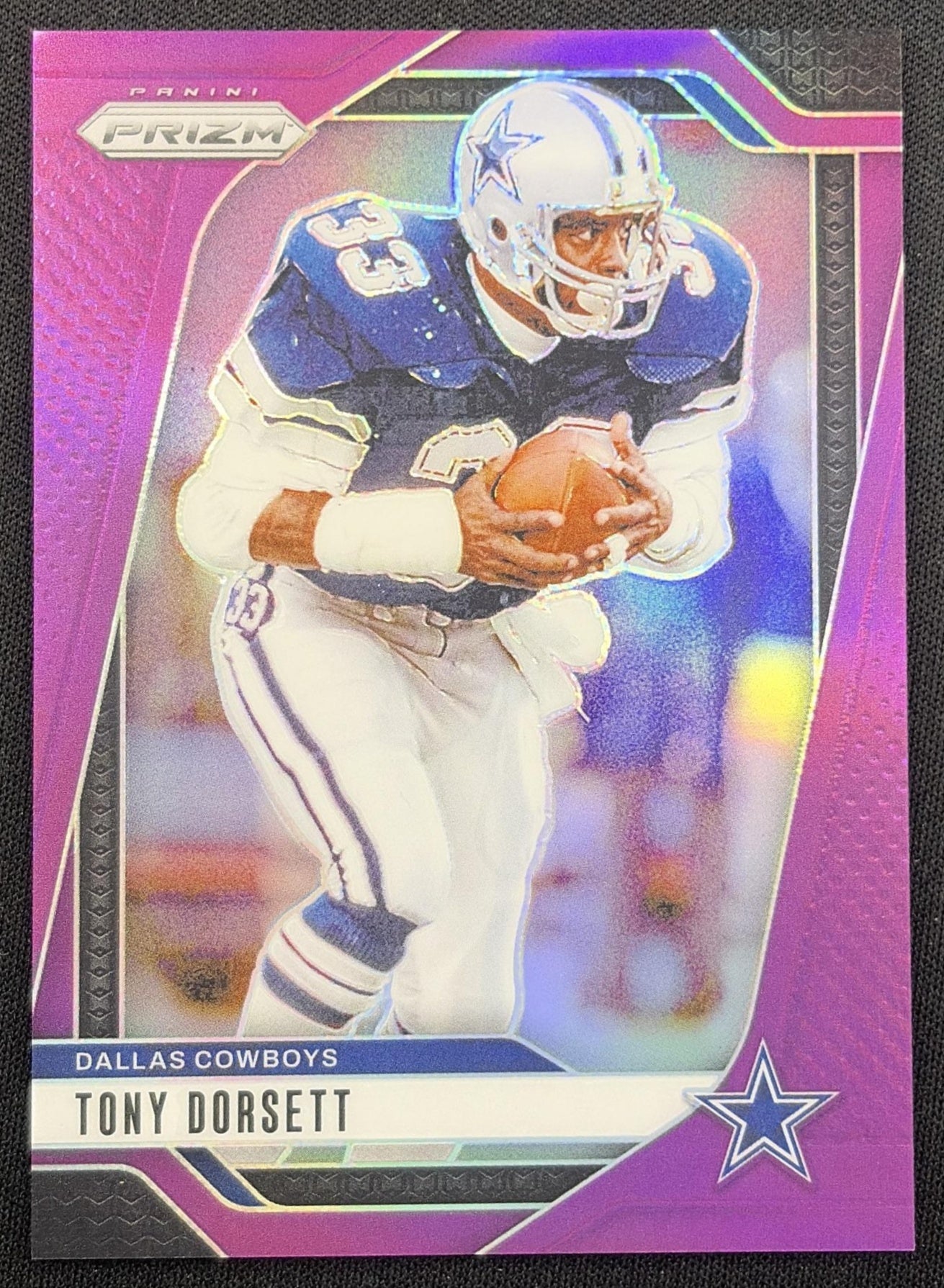 Tony Dorsett 2024 Panini Prizm Purple /125 Cowboys Dallas Cowboys