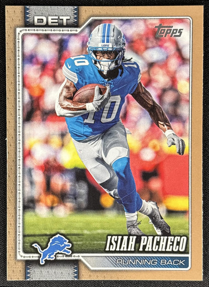 Isiah Pacheco 2026 Topps Gold /2026 Lions