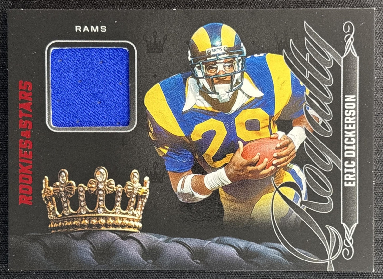 Eric Dickerson 2025 Panini Rookies & Stars Royalty Rams