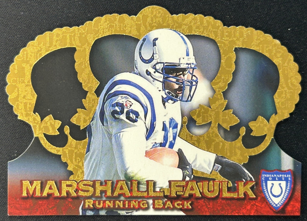 Marshall Faulk 1996 Crown Royale Colts Sports Trading Cards