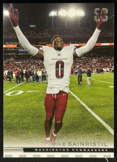 Mike Sainristil 2025 PhotoGenic Commanders Sports Trading Cards