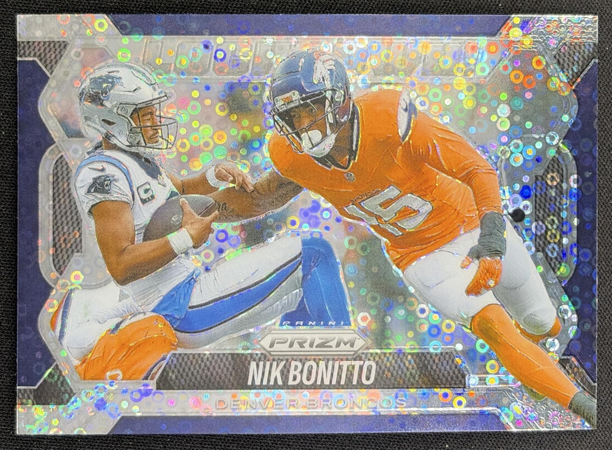 Nik Bonitto 2025 Panini Prizm Lockdown No Huddle Broncos Denver Broncos