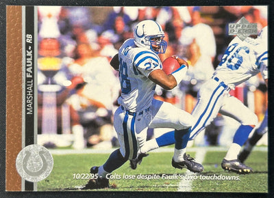 Marshall Faulk 1996 Colts