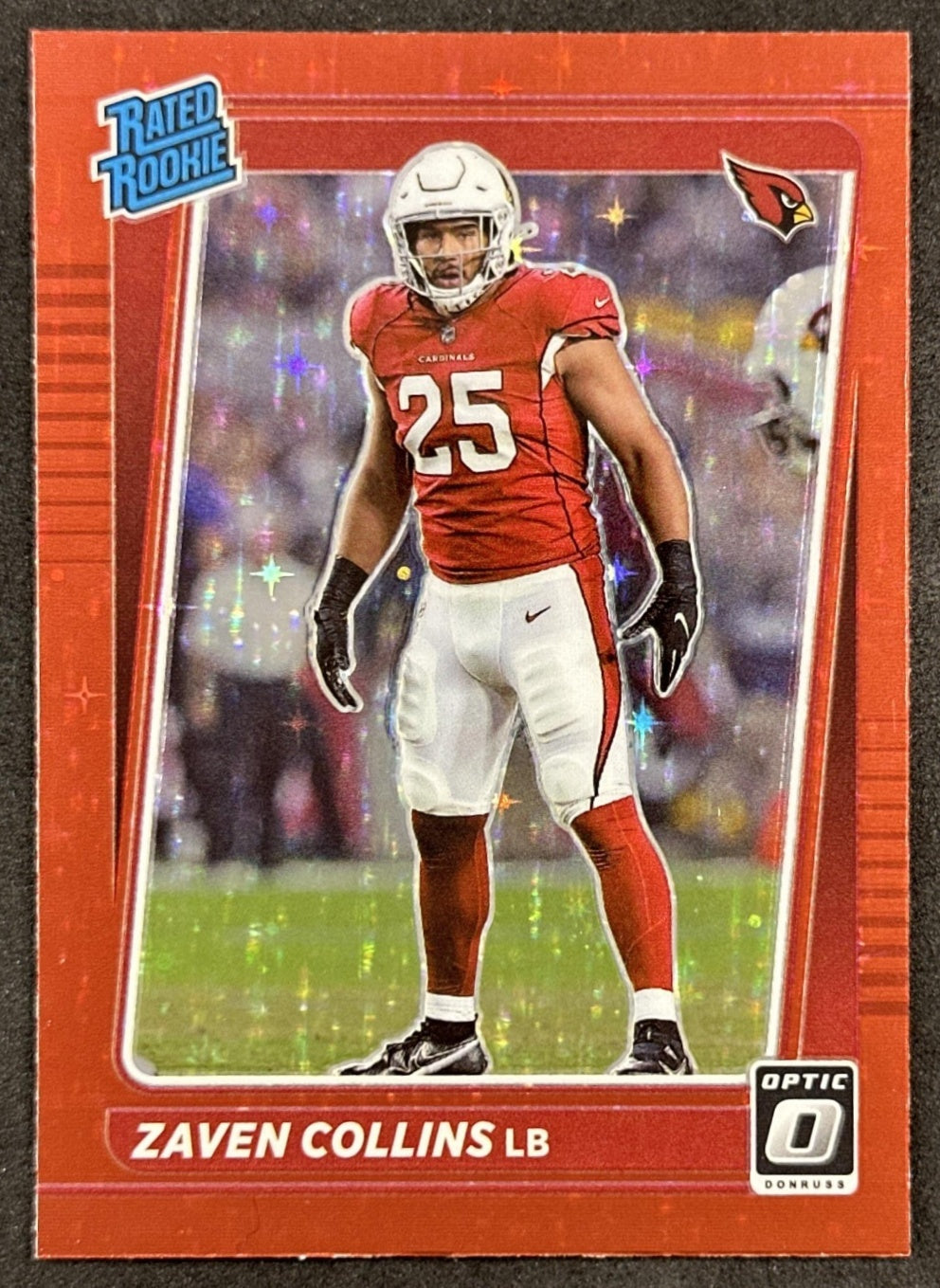 Zaven Collins 2021 Panini Donruss Optic Red Stars Cardinals