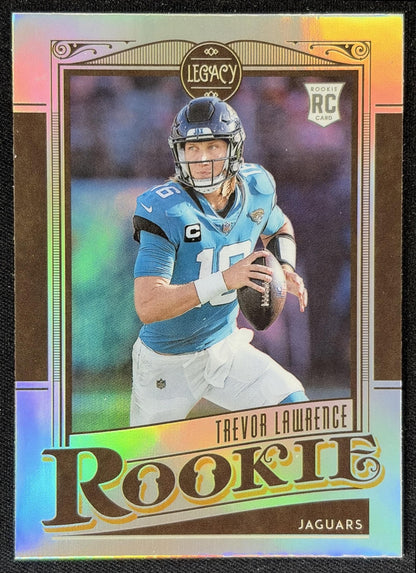 Trevor Lawrence 2021 Panini Chronicles Legacy Update Rookies Silver Jaguars