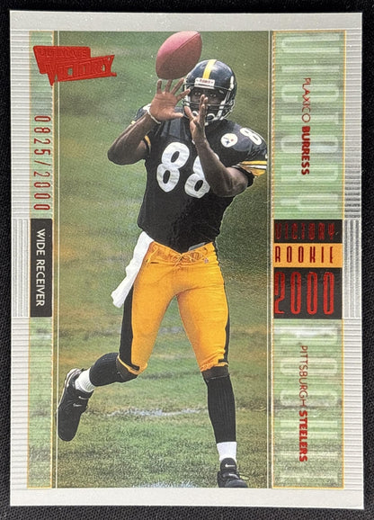 Plaxico Burress 2000 Upper Deck Ultimate Victory /2000 Steelers front