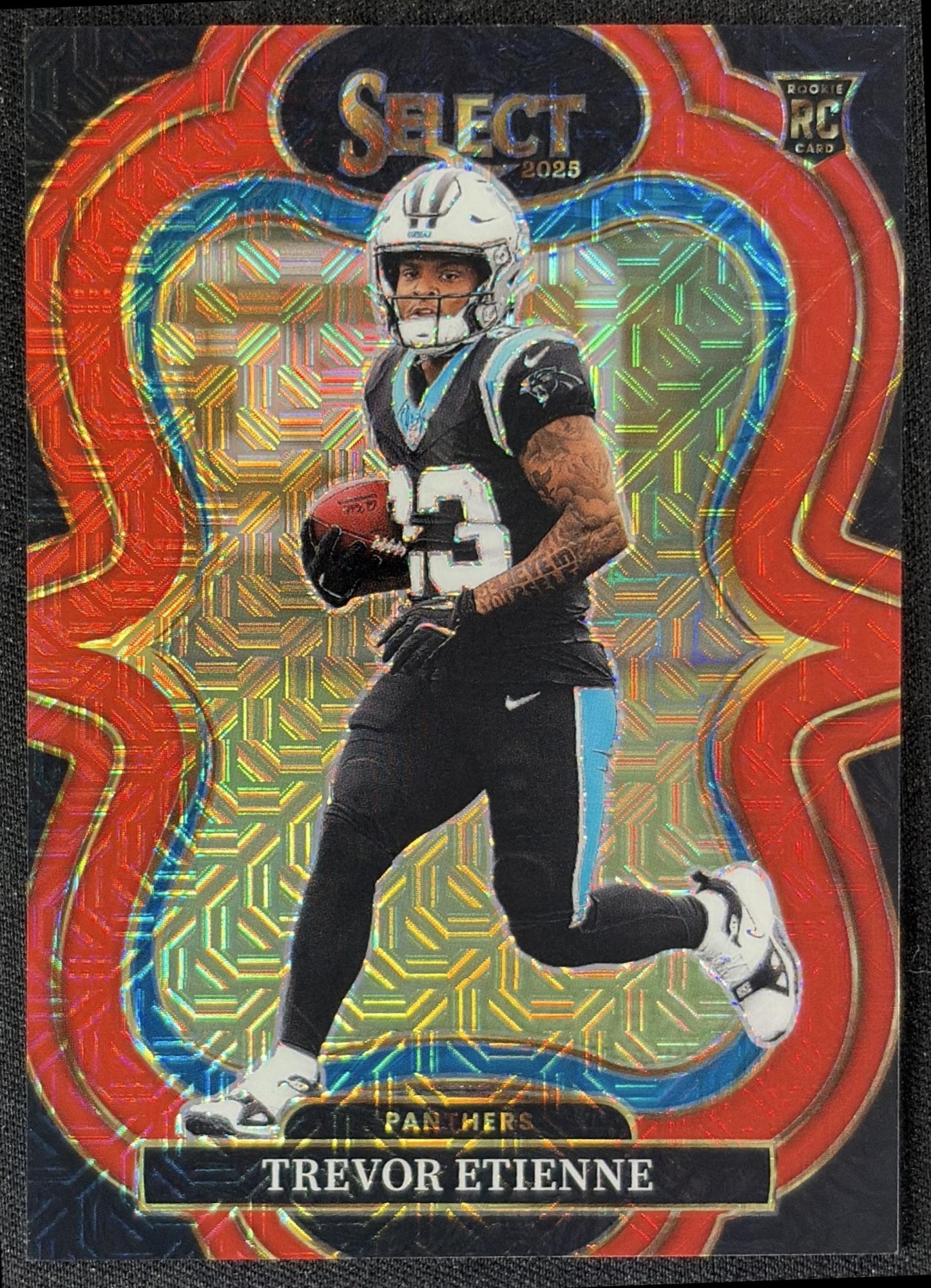 Trevor Etienne 2025 Panini Select Suite Level Red Prizm /49 Panthers