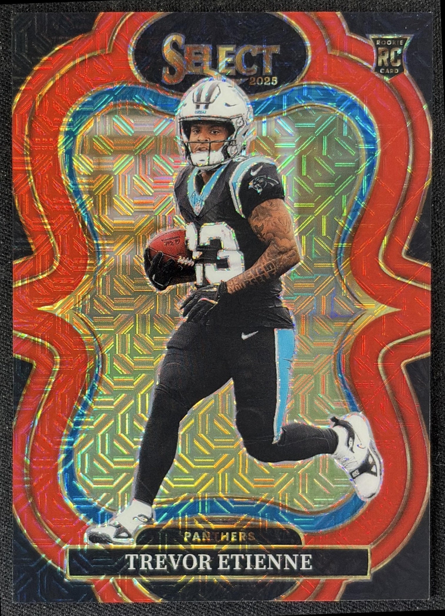 Trevor Etienne 2025 Panini Select Suite Level Red Prizm /49 Panthers
