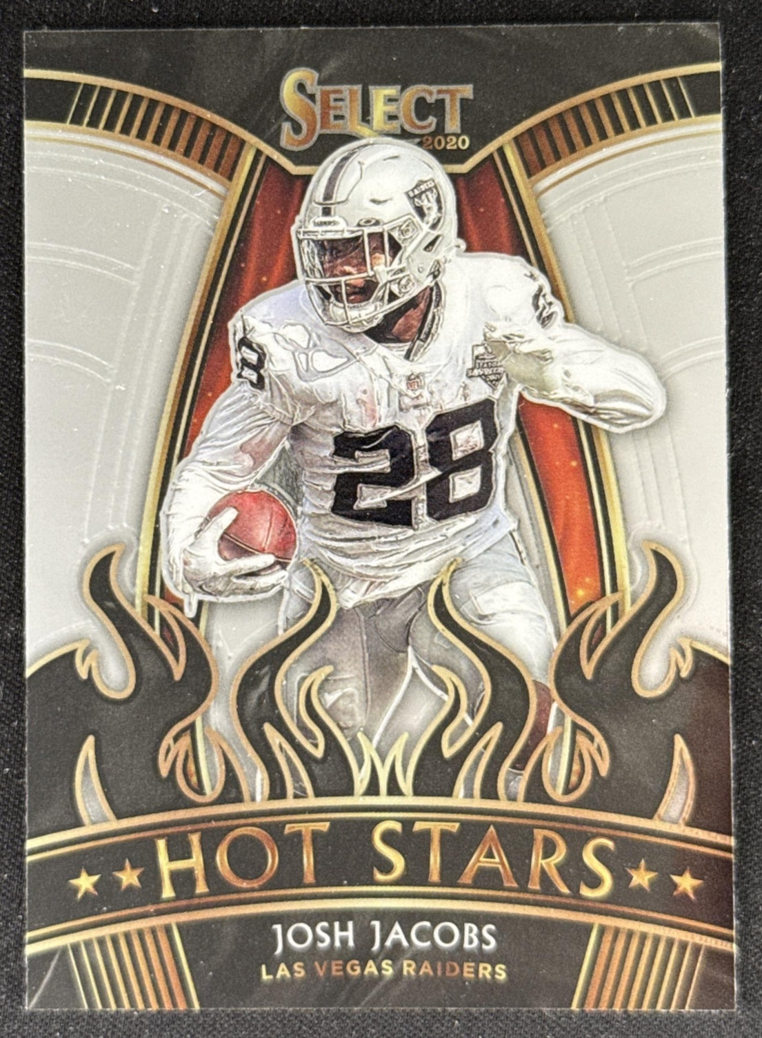 Josh Jacobs 2020 Panini Select Hot Stars Raiders Default Title Sports Trading Card