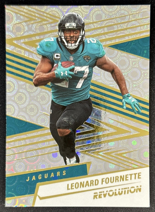 Leonard Fournette 2025 Panini Revolution Groove Jaguars Sports Trading Cards