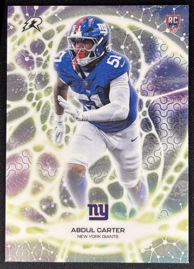Abdul Carter 2025 Topps Resurgence Protonyx Giants