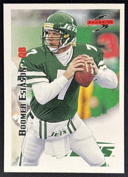 Boomer Esiason 1995 Score Jets - Front