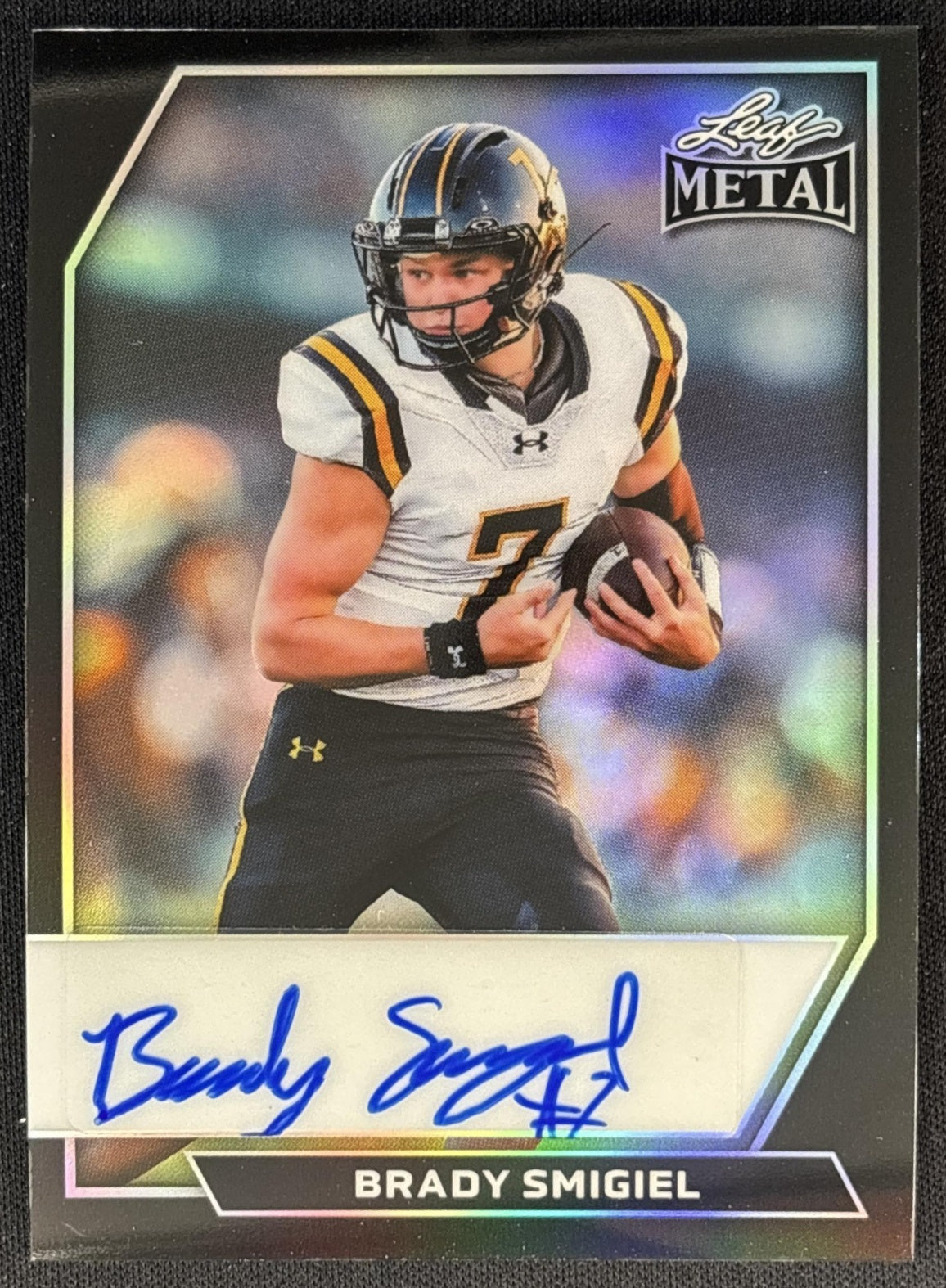 Brady Smigiel 2026 Leaf Metal Black Auto /2