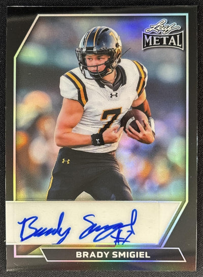 Brady Smigiel 2026 Leaf Metal Black Auto /2