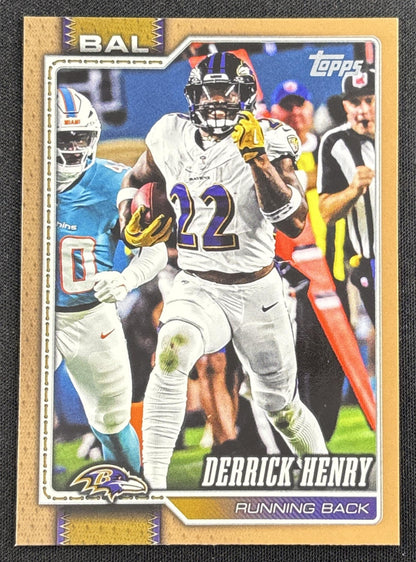 Derrick Henry 2026 Topps Gold /2026 Ravens Sports Trading Card