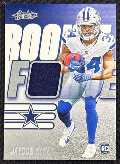 Jaydon Blue 2025 Panini Absolute Rookie Force Cowboys