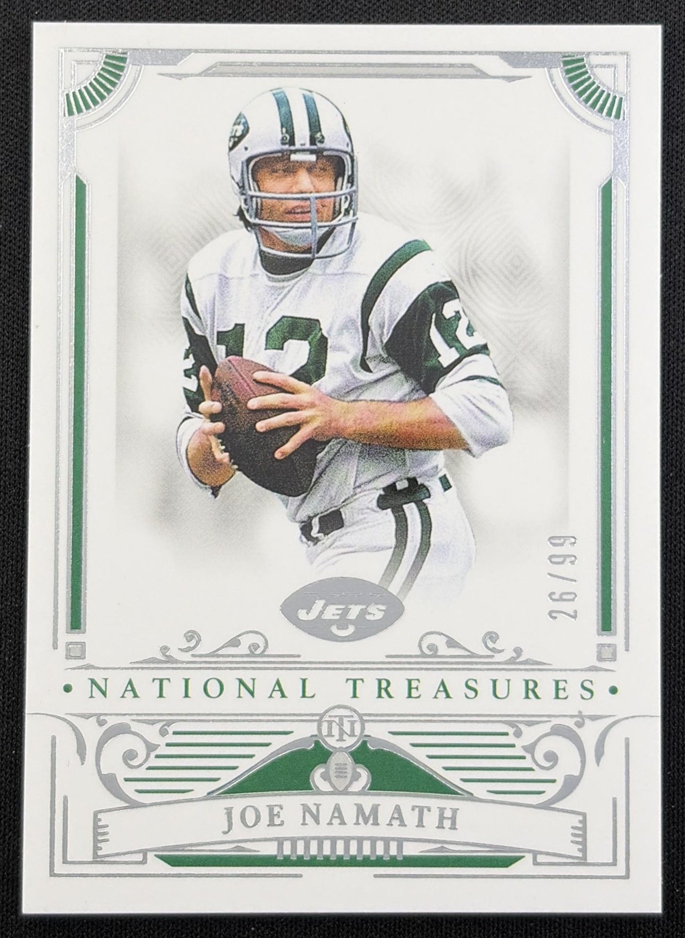 Joe Namath 2025 Panini National Treasures /99 Jets New York Jets