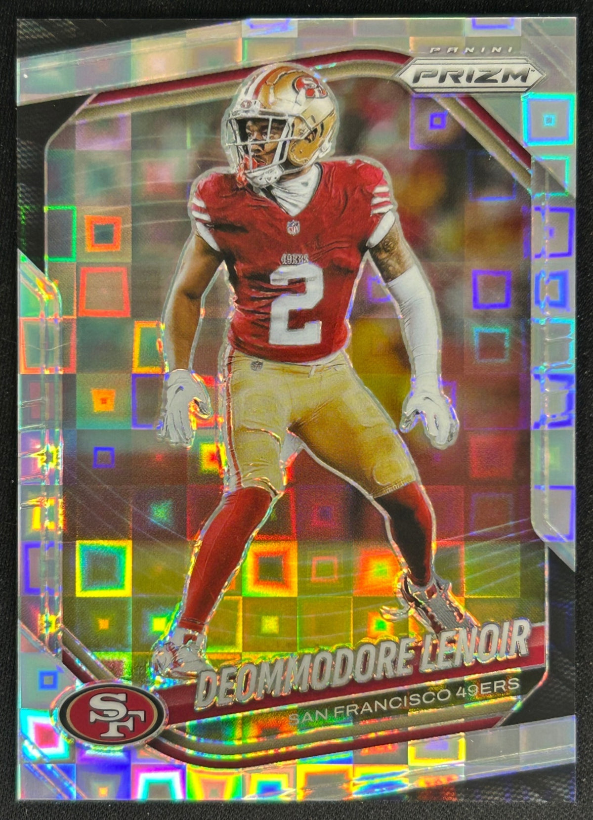 Deommodore Lenoir 2025 Panini Prizm Pandora /400 49ers Sports Trading Cards