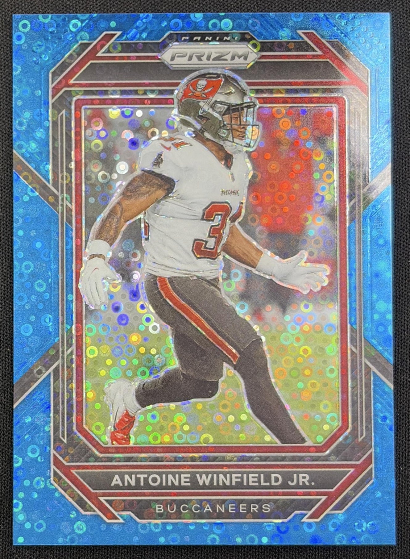 Antoine Winfield Jr. 2022 Panini Prizm No Huddle Blue /79 Buccaneers