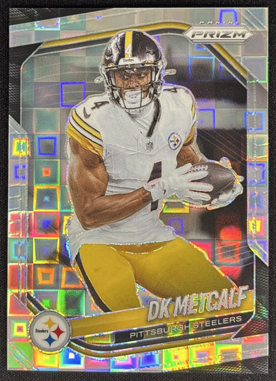 DK Metcalf 2025 Panini Prizm Pandora /400 Steelers Sports Trading Cards