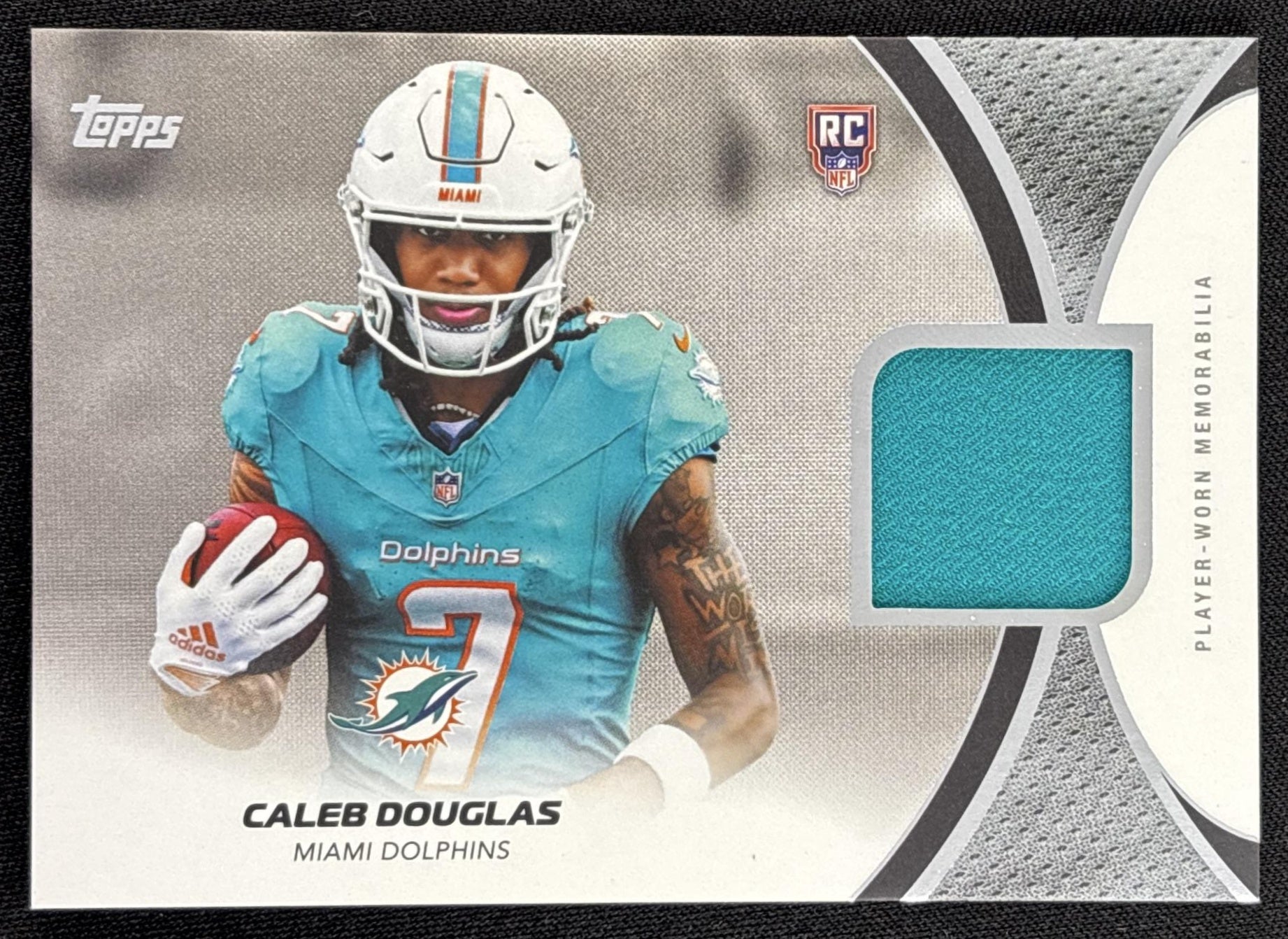 Caleb Douglas 2026 Topps NFL Rookie Material Dolphins
