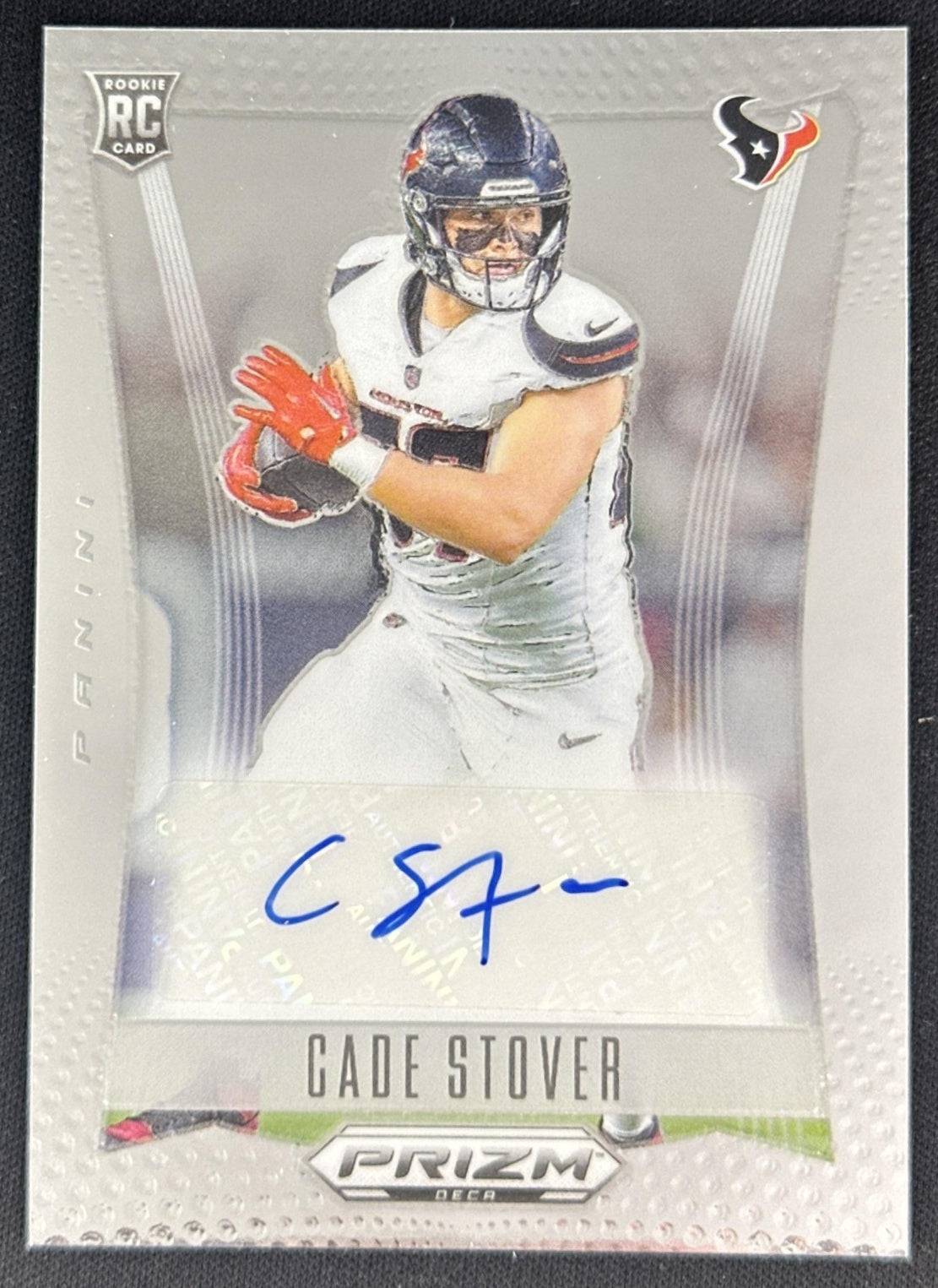 Cade Stover 2024 Panini Prizm Deca Signatures Silver Texans Sports Trading Cards