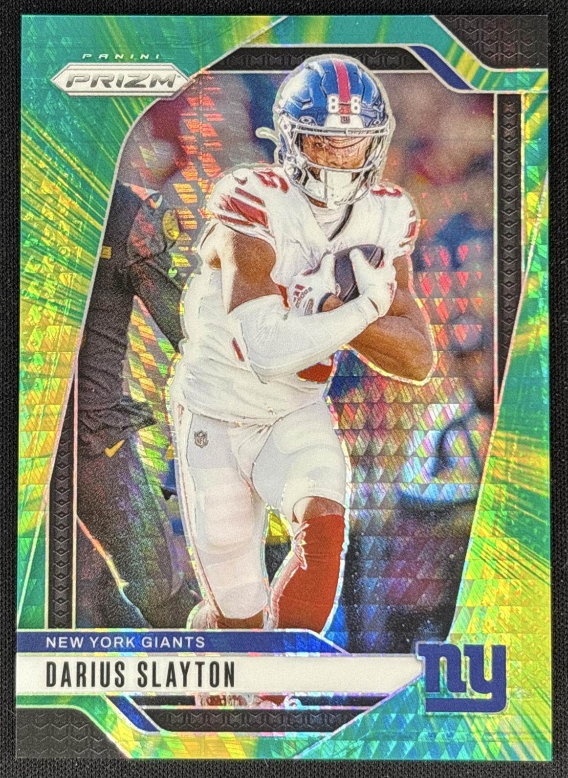 Darius Slayton 2024 Panini Prizm Hyper /180 Giants Front